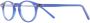 Epos Efesto bril met rond montuur Blauw - Thumbnail 2
