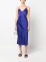Equipment Midi-jurk met bloemenprint Blauw - Thumbnail 2