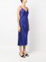 Equipment Midi-jurk met bloemenprint Blauw - Thumbnail 3