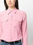 Equipment Zijden blouse Roze - Thumbnail 5
