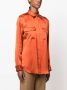 Equipment Zijden blouse Oranje - Thumbnail 3