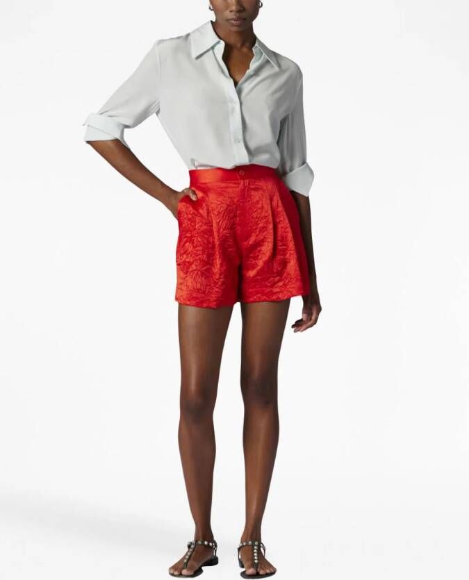 Equipment Zijden blouse Wit