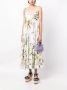 Erdem Maxi-jurk met bloemenprint Wit - Thumbnail 2