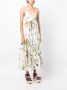 Erdem Maxi-jurk met bloemenprint Wit - Thumbnail 3