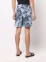Erdem Bermuda shorts met bloemenprint Blauw - Thumbnail 4