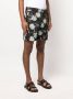 Erdem Chino shorts met bloemenprint Zwart - Thumbnail 3
