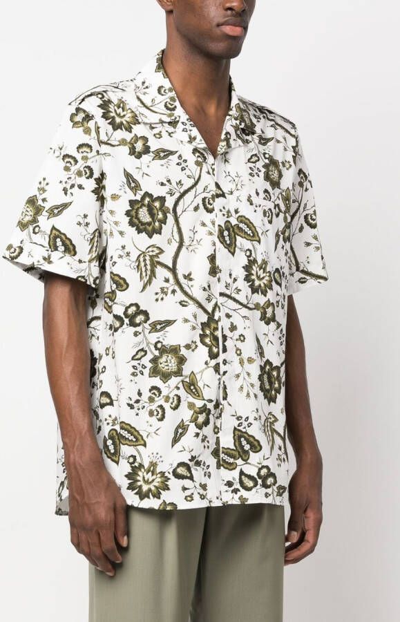 Erdem Overhemd met bloemenprint Wit