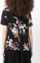 Erdem Michaela blouse met bloemenprint Zwart - Thumbnail 4