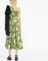 Erdem Midi-jurk met bloemenprint Groen - Thumbnail 4