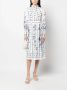 Erdem Midi-jurk met bloemenprint Wit - Thumbnail 2
