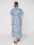 ERDEM Midi-jurk met print Blauw - Thumbnail 2