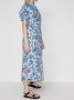 ERDEM Midi-jurk met print Blauw - Thumbnail 3