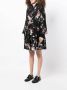 Erdem Mini-jurk met bloemenprint Zwart - Thumbnail 3