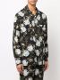 Erdem Pyjamatop met bloemenprint Zwart - Thumbnail 3