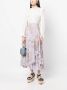 ERDEM Rok met bloemenprint Paars - Thumbnail 2