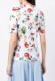 Erdem T-shirt met bloemenprint Wit - Thumbnail 4