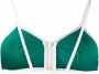 ERES Bikinitop met rits Groen - Thumbnail 2
