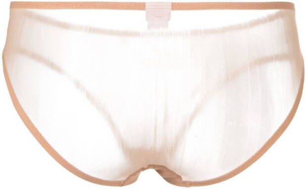 ERES Doorzichtige slip Beige