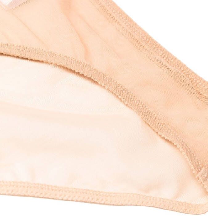 ERES Doorzichtige slip Beige