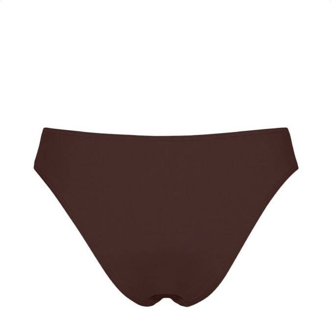 ERES Coulisses high waist bikinislip Bruin