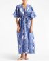 ERES Maxi-jurk met print Blauw - Thumbnail 2