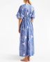 ERES Maxi-jurk met print Blauw - Thumbnail 3