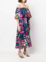 ERES Jurk met bloemenprint Blauw - Thumbnail 3
