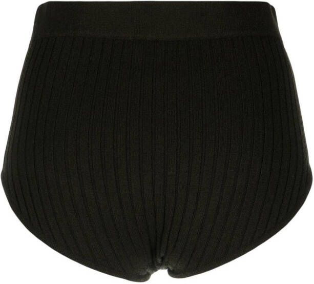 ERES Ribgebreide shorts Groen