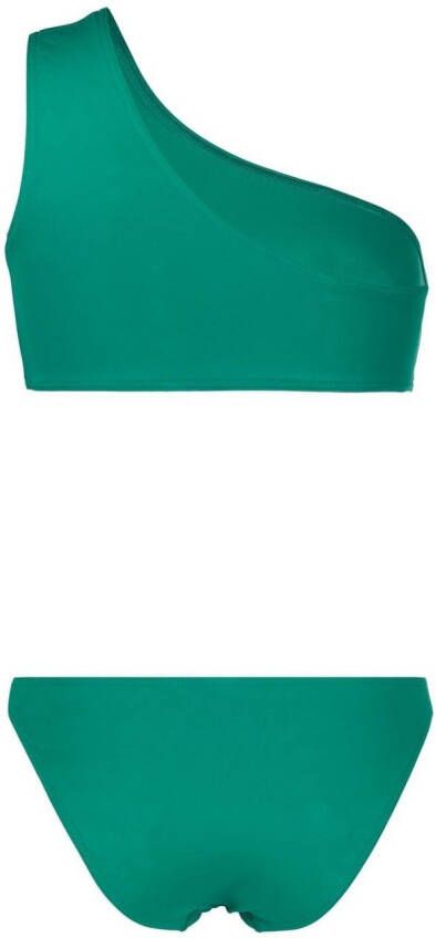ERES Asymmetrische bikinitop Groen