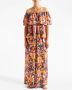 ERES Top met bloemenprint Blauw - Thumbnail 2