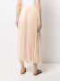 Erika Cavallini Asymmetrische plooirok Beige - Thumbnail 4