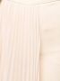 Erika Cavallini Asymmetrische plooirok Beige - Thumbnail 5