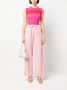 Erika Cavallini Broek met trekkoordtaille Roze - Thumbnail 2