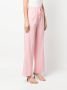 Erika Cavallini Broek met trekkoordtaille Roze - Thumbnail 3