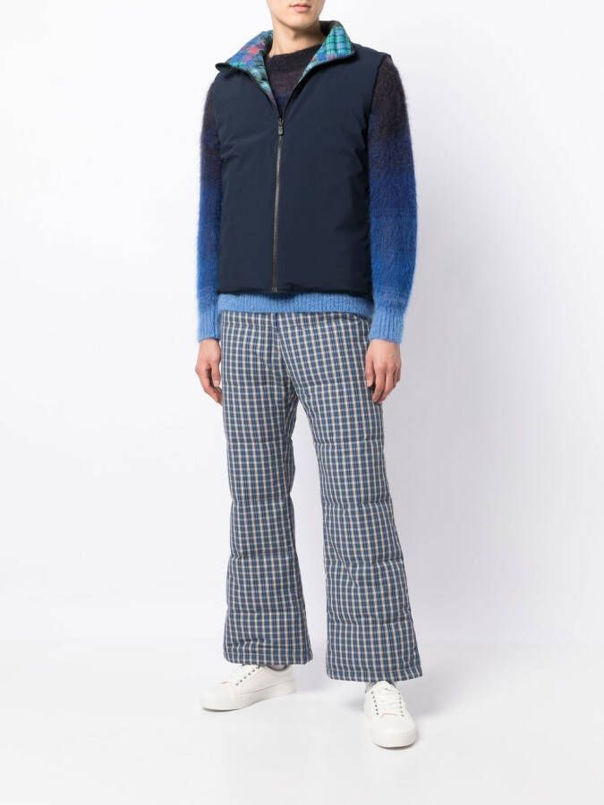 ERL Broek met wijde pijpen Blauw