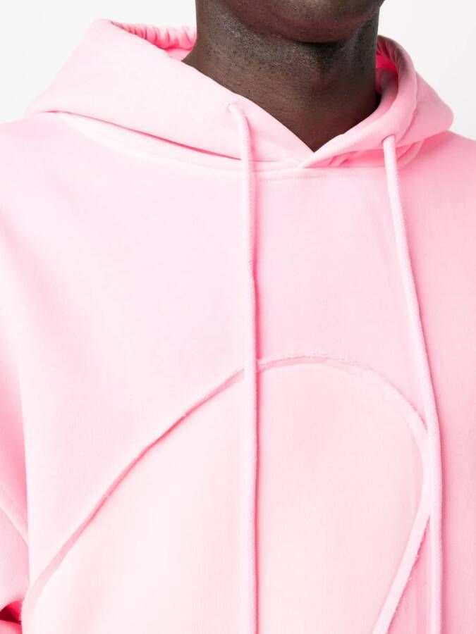 ERL Fleece hoodie Roze