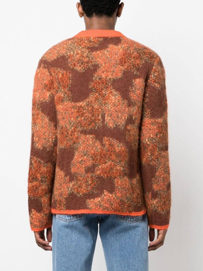 ERL Intarsia trui Oranje