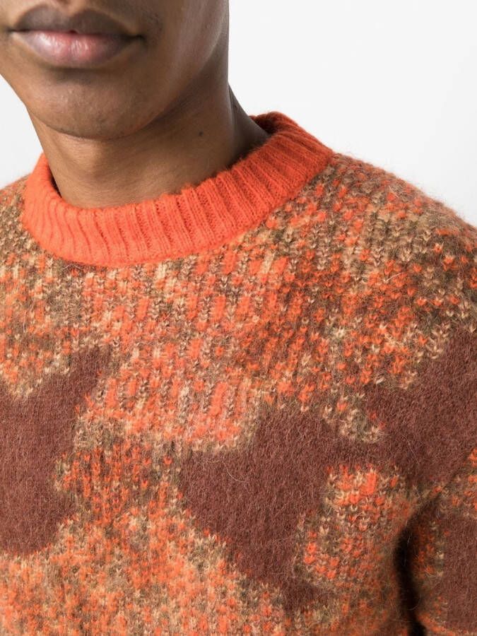 ERL Intarsia trui Oranje