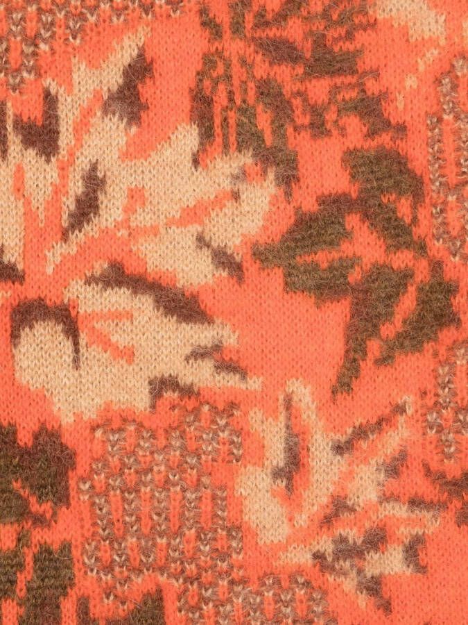 ERL Intarsia sjaal Oranje