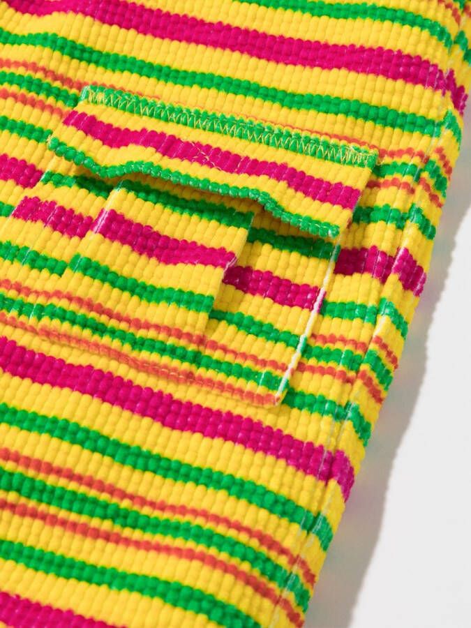 ERL KIDS Gestreepte broek Geel