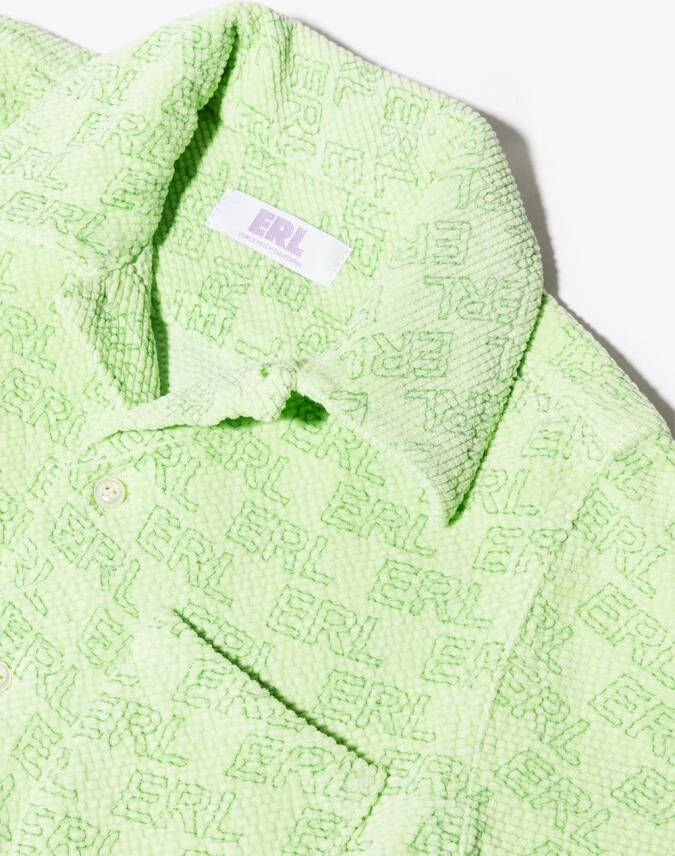 ERL KIDS Ribfluweel shirt Groen