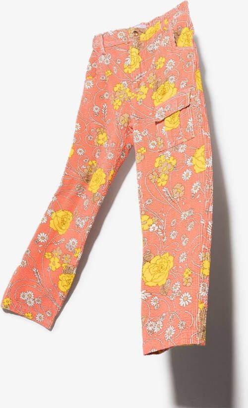 ERL KIDS Ribfluwelen broek Roze