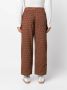 ERL Broek met logoprint Bruin - Thumbnail 4