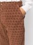ERL Broek met logoprint Bruin - Thumbnail 5