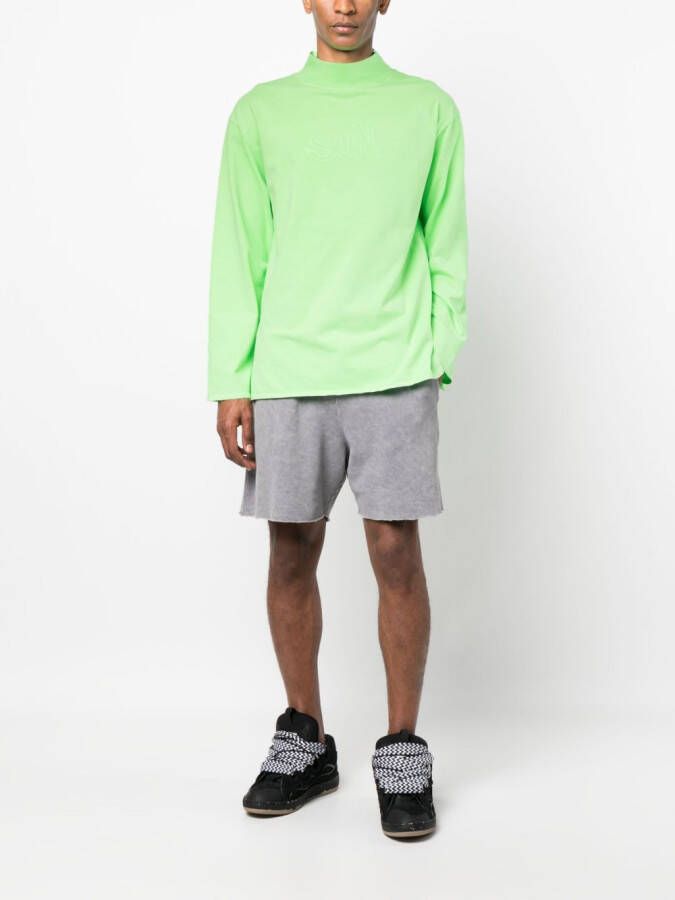 ERL Sweater met print Groen