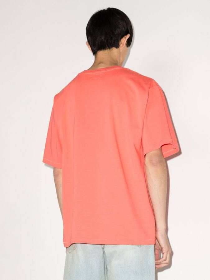 ERL T-shirt met grafische print Oranje
