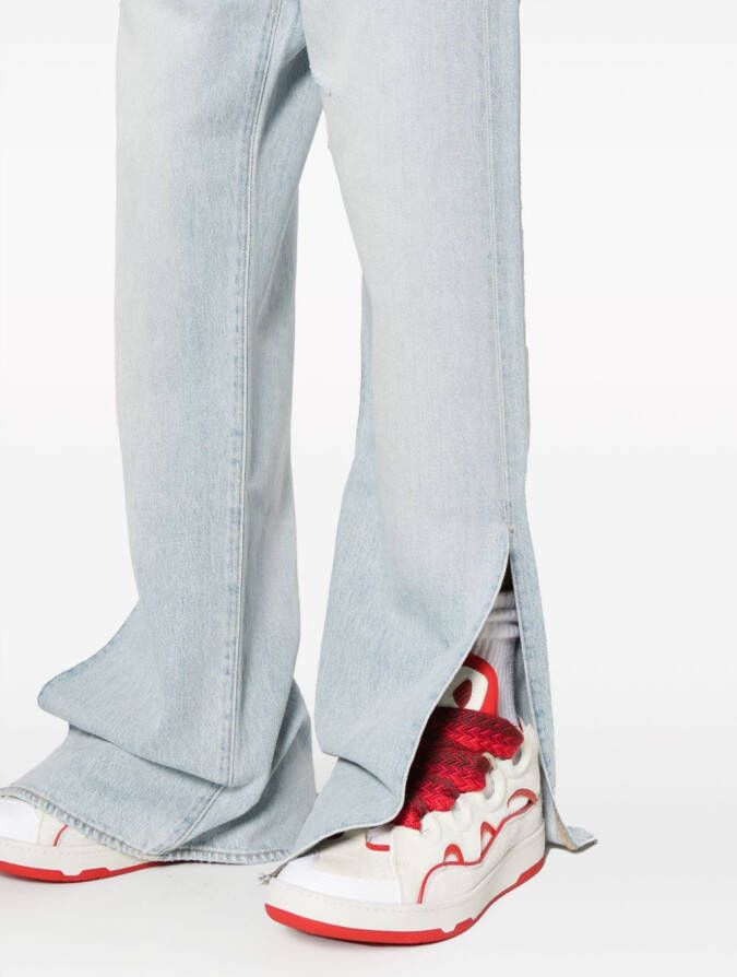 ERL x Levi's 501 jeans met split Blauw