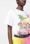 ERMANNO FIRENZE T-shirt met print Wit - Thumbnail 5