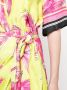 ERMANNO FIRENZE Jurk met grafische print Geel - Thumbnail 5