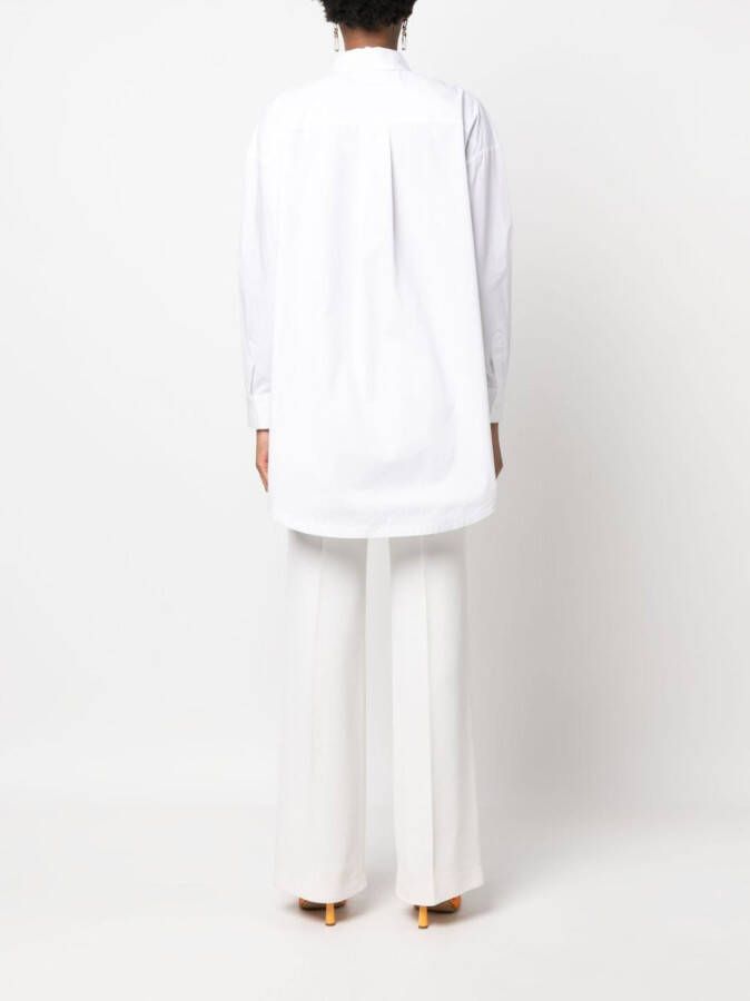 Ermanno Scervino Blouse met borduurwerk Wit